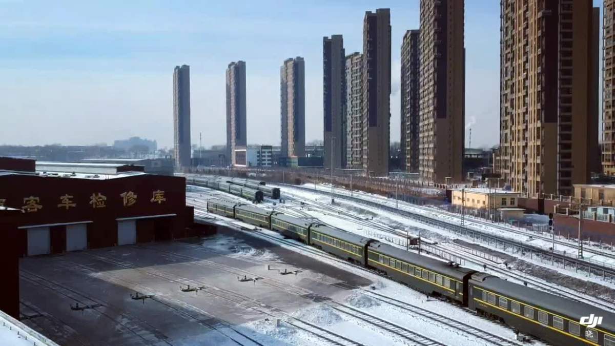 上帝的视角--【长春车辆段】