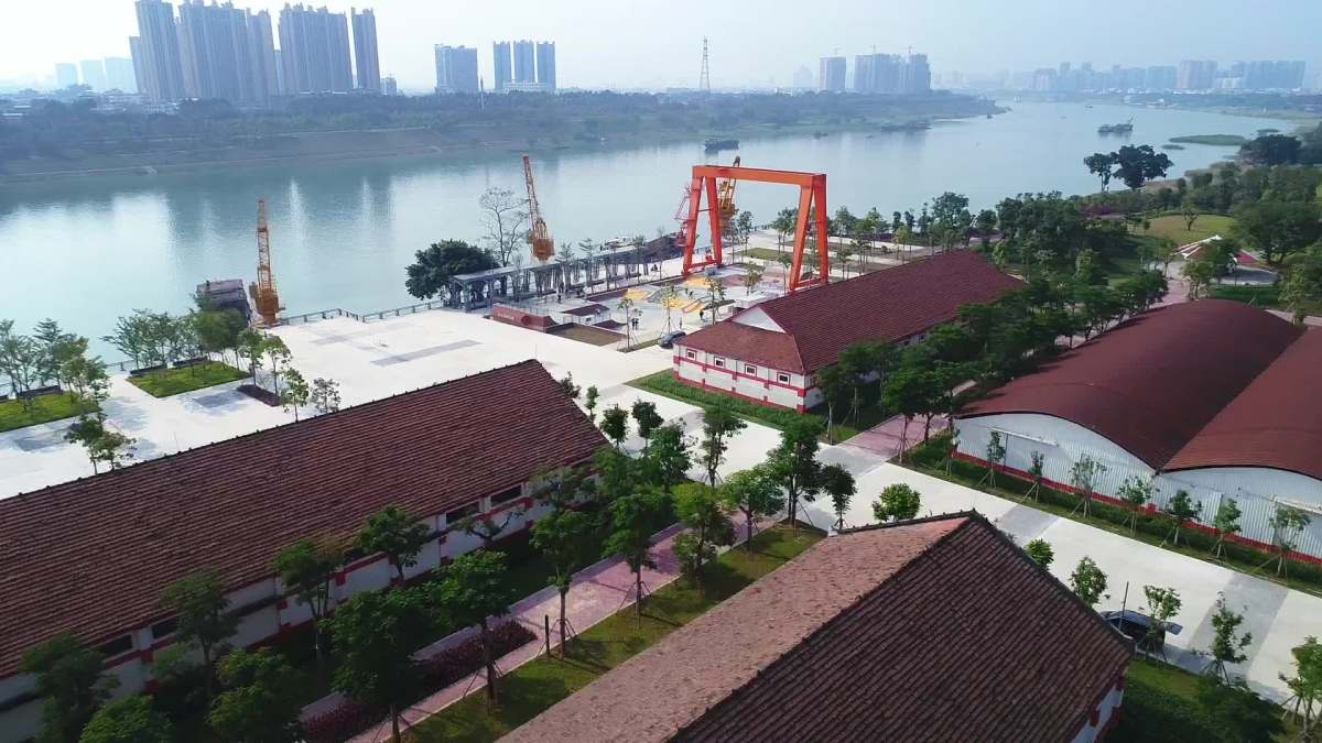 百里秀美邕江——上尧码头