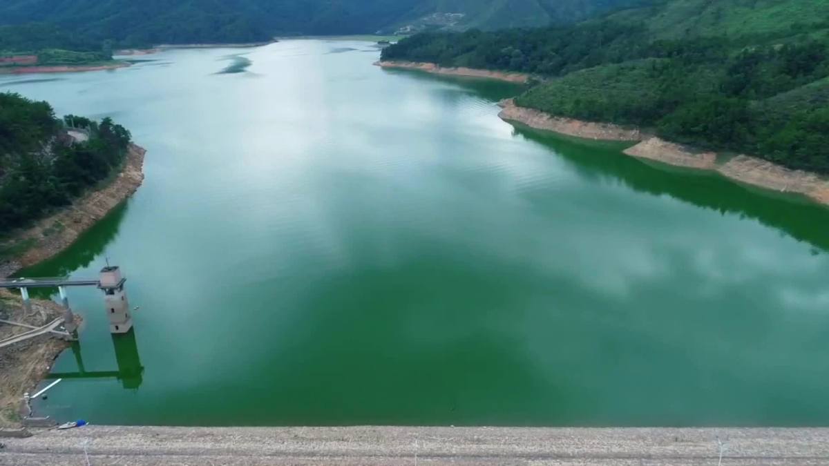 图传模糊画质航拍仙游县古洋水库节选