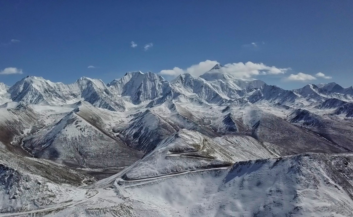 雅哈垭口看贡嘎